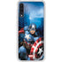 Marvel Captain America Portrait Galaxy A50 Clear Case